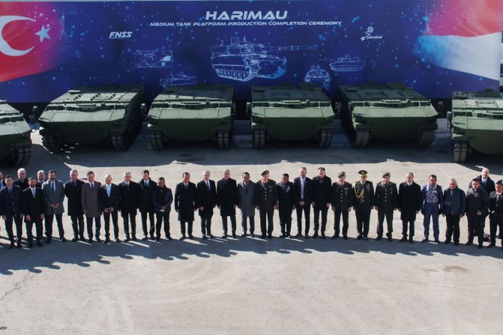 Terbaik di Kelasnya, Tank Canggih Buatan Indonesia-Turki Selesai Produksi Perdana  